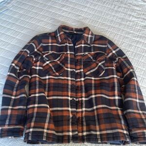Patagonia insulated flannel.